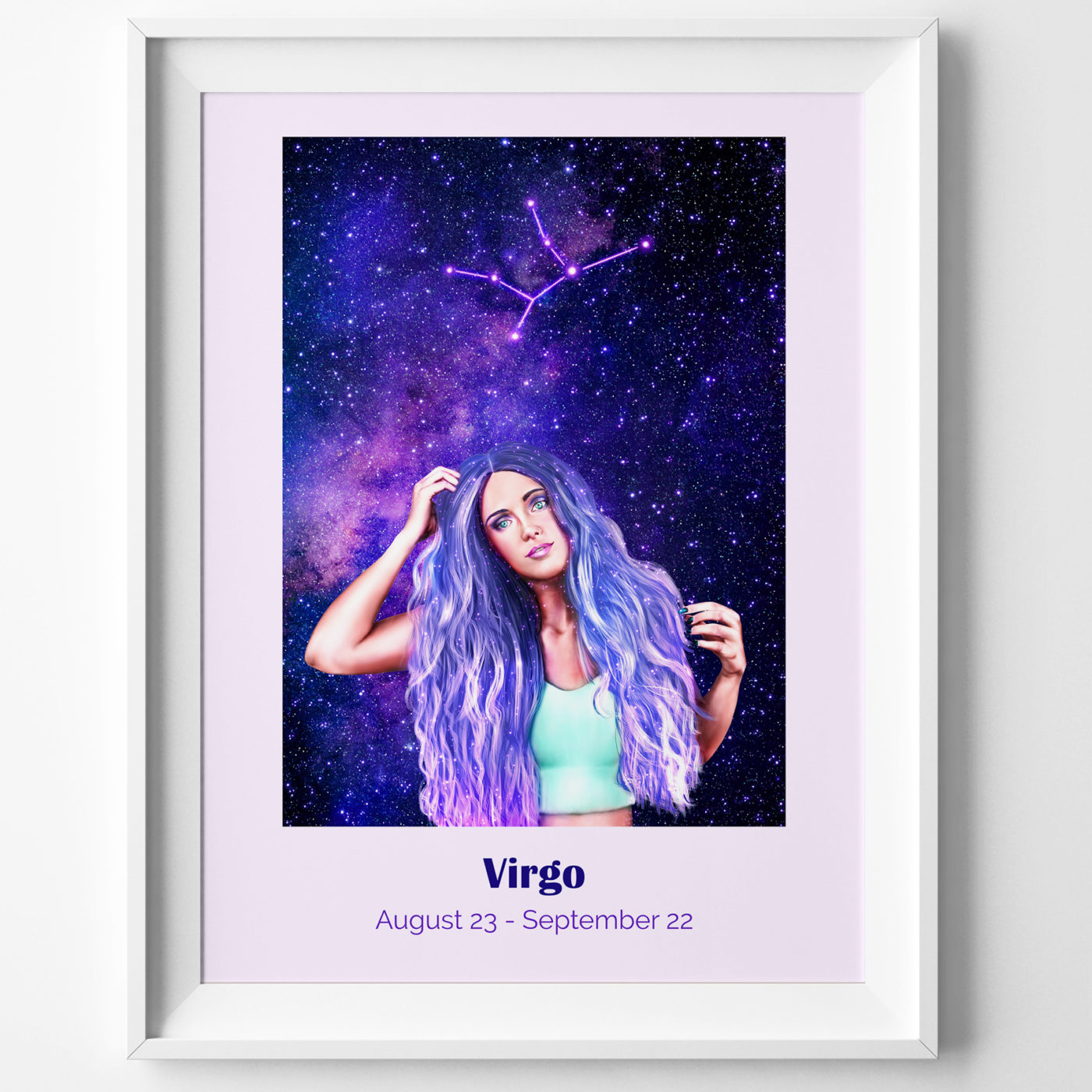 Zodiac star sign prints: Decorate your walls with your zodiac sign ...